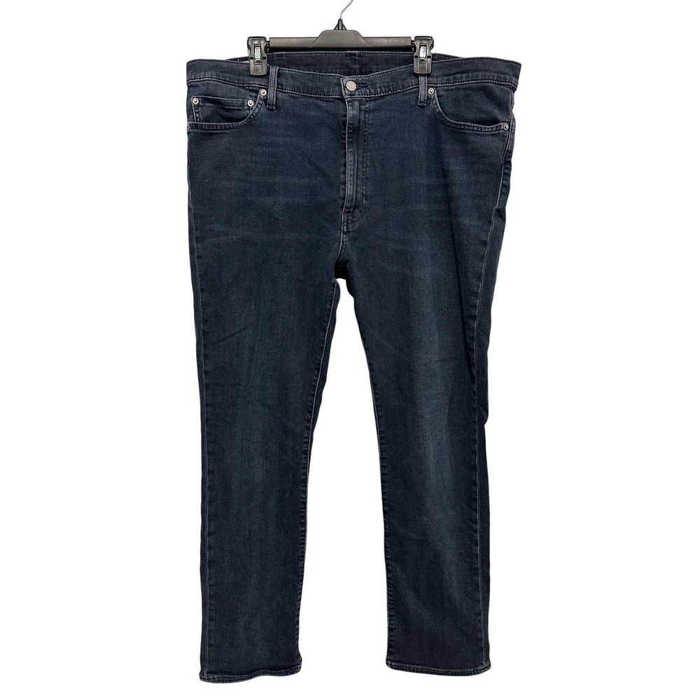 Levis Premium 511 Slim Fit Jeans Mens 42x32 Dark Wash Indigo 04511-2090 Stretch